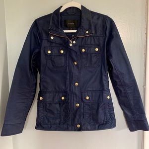 J.Crew. The Downtown Field Jacket, Navy Blue